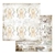 Block 10 Papeles bi-faz Romantic Threads 30,5 x 30,5cm Stamperia - comprar online