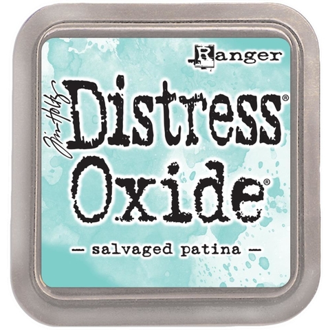 Almohadilla de Tinta Color Salvaged Patina Distress Oxide Ranger