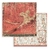 Papel bifaz Red Texture, Sir Vagabond In Japan 30,5 x 30,5cm Stamperia