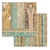 Block 10 Papeles bi-faz Klimt 30 x 30cm Stamperia en internet