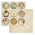 Imagen de Block 10 Papeles bi-faz Klimt 30 x 30cm Stamperia