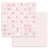 Imagen de Block 10 Papeles bi-faz Baby Dream Pink 20 x 20cm Stamperia