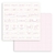 Block 10 Papeles bi-faz Baby Dream Pink 20 x 20cm Stamperia - Oh My Company