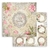 Papel bifaz Garlands, Romantic Garden House 30,5 x 30,5cm Stamperia