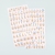 Plancha de 140 Stickers Alphabet W/Gold Glitter BoBunny - tienda online