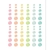 Puntos esmaltados Autoadhesivos Enamel Dots Color Vibe Simple Stories - comprar online