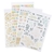 Librito de 412 Stickers con foil Gingham Garden Washi Crate Paper en internet
