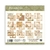 Block 10 Papeles bifaz Woodland 30,5 x 30,5cm Stamperia - comprar online
