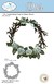Troqueladora de corona redonda con flores grapevine wreath Elizabeth - comprar online