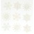 Botones decorativos Crystal Snowflakes Dress it Up - comprar online