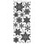 Stickers linea Plateada P/ Porcelana y Vidrio Snowflakes Elizabeth - comprar online
