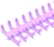 Anillos espirales Plasticos Lila D12mm x 4 unidades OHM en internet