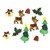 Botones decorativos Reindeer Games Dress it Up
