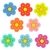 Botones decorativos Polka Dots Flowers Dress it Up - comprar online