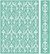 Set 2 carpetas Texturizadoras Embossing Haunted Damask Cuttlebug en internet