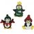 Botones decorativos Holiday Penguins Dress it Up