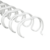 Anillos espirales metalicos Blanco D8mm ( 5/16" ) x 4 unidades Renz