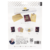 Set 4 Hojas con Glitter Gold Minc Heidi Swapp - comprar online