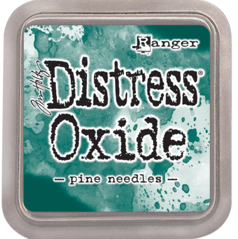 Almohadilla de Tinta Color Pine Needles Distress Oxide Ranger