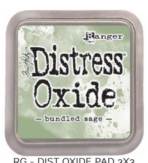 Almohadilla de Tinta Color Bundled sage Distress Oxide Ranger