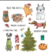 Set de Sellos y Troqueles Merry and Bright Christmas Dog Cat Tree OHMY 655