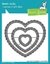 Troqueladora Lacy Heart Stackables Lawn Fawn - comprar online