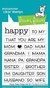 Sellos Happy Happy Happy Add-On: Family Lawn Fawn - comprar online