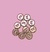 Set 10 Anillos / Discos para planner 30mm Dorados OH MY