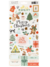 Set 99 Stickers Mittens and Mistletoe - comprar online