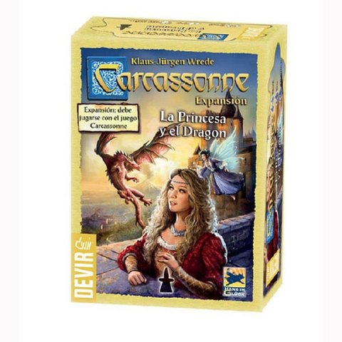 Carcassonne La Princesa y el Dragon