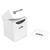 Deck Box Case Std 100+ Ultimate Guard Blanco - comprar online