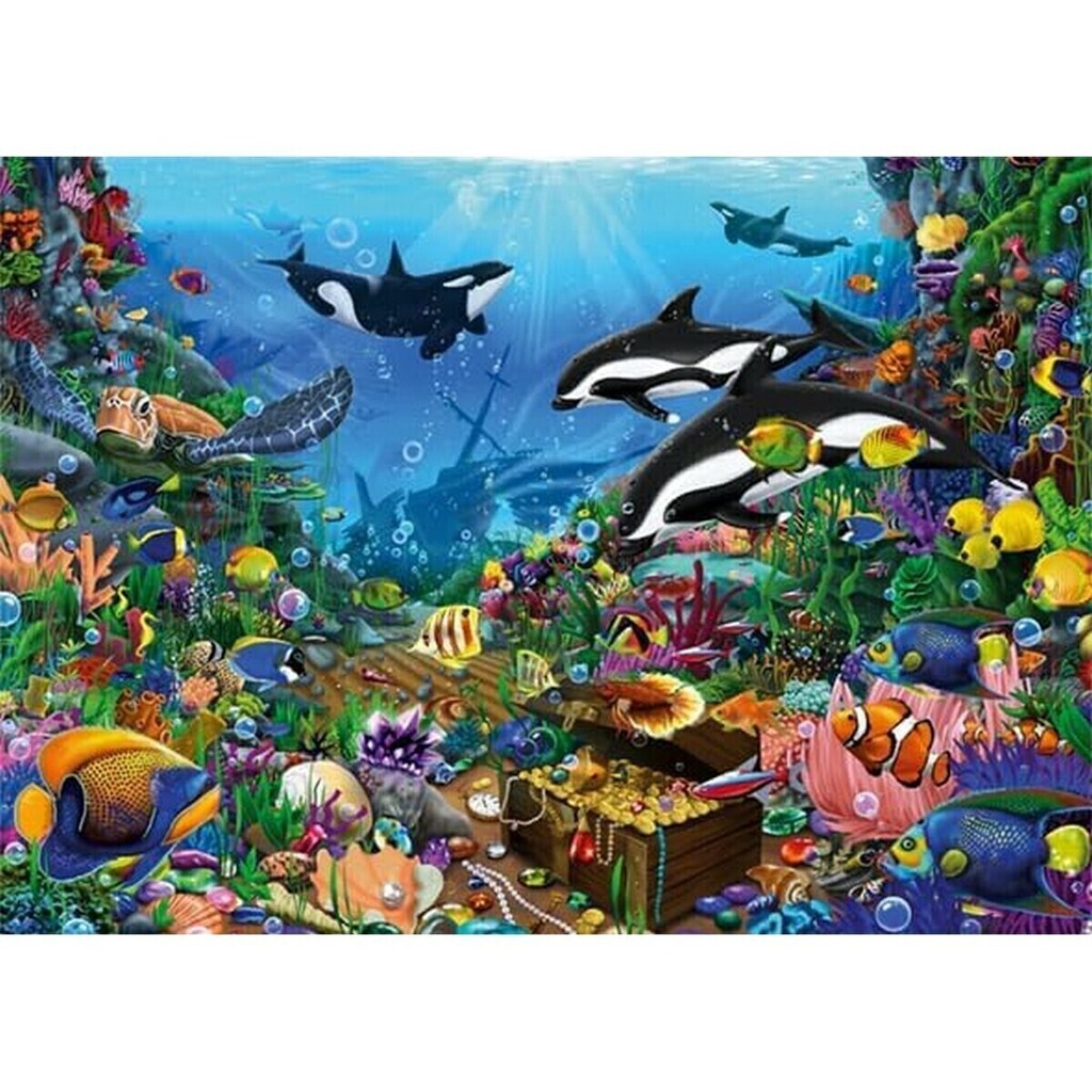 Puzzle Jewels of the Deep Premium Collection 1000 Piezas Jumbo