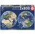 Puzzle 2X800 Round Puzzles Earth Educa