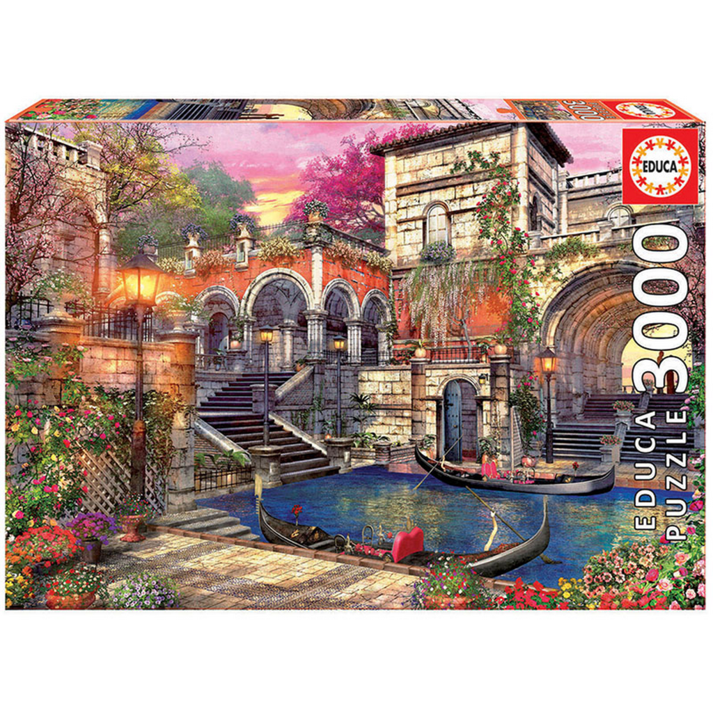 Puzzle 3000 Piezas Romance En Venecia Adventurama