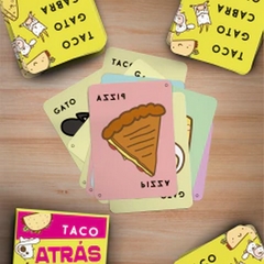 Taco Atrás Cabra Queso Pizza juego de cartas Comprar Argentina Cartas