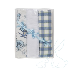 Set de 3 Babitas de toalla para bebé - comprar online