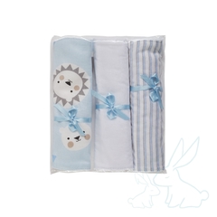 Set de 3 Babitas de toalla para bebé - tienda online