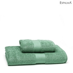 Juego de toallay toallón algodón peinado 500 g/m2 Espalma - Luna Deco