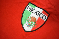 Camisa Retrô México 1970 vermelha + Brinde Exclusivo na internet