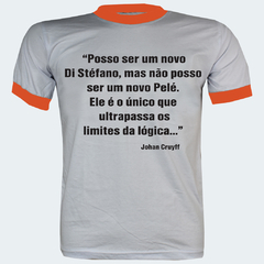Camiseta Além da Lógica: Pelé pelos Olhos de Cruyff + Brinde Exclusivo