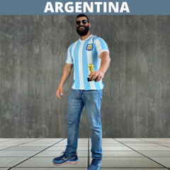 Camisa Argentina Retrô 1986 Home Maradona + Brinde Exclusivo na internet