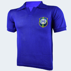 Camisa Retrô Brasil copa do mundo de 1958 Pelé + Brinde Exclusivo na internet