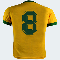 Camisa Brasil Retrô Canarinho 1982 Sócrates nº8 + Brinde Exclusivo - comprar online
