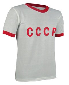 Camisa CCCP branca Retrô Anos 70 + Brinde Exclusivo - Autêntica Retrô 