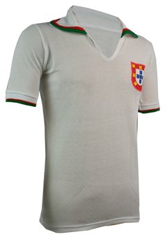 Camisa Portugal Retrô 1972 Branca + Brinde Exclusivo na internet