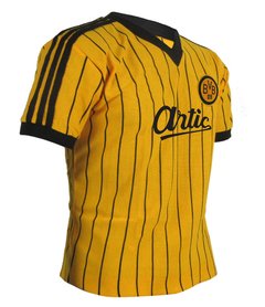 Camisa Borussia Dortmund Retrô Anos 80 + Brinde Exclusivo - Autêntica Retrô 