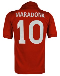 Camisa Napoli Mars Vermelha Maradona + Brinde Exclusivo na internet