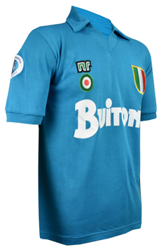 Camisa Napoli Retrô Buitoni 1987-88 Home + Brinde exclusivo - loja online