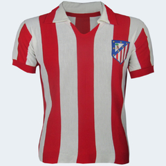 Camisa Retrô Atlético de Madrid Gola Polo + Brinde Exclusivo