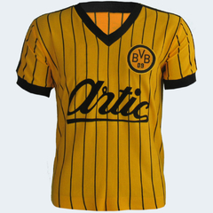 Camisa Borussia Dortmund Retrô Anos 80 + Brinde Exclusivo